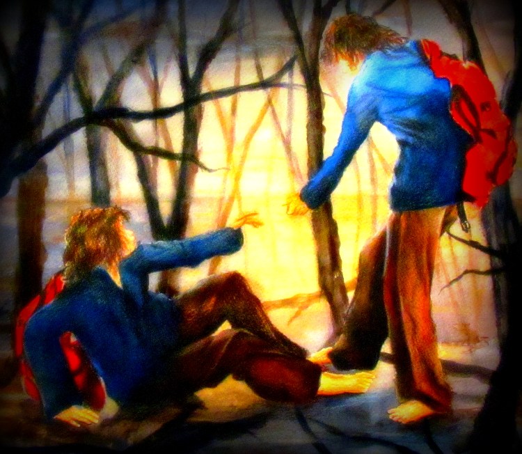 WATERCOLOUR STAND PRINTING777